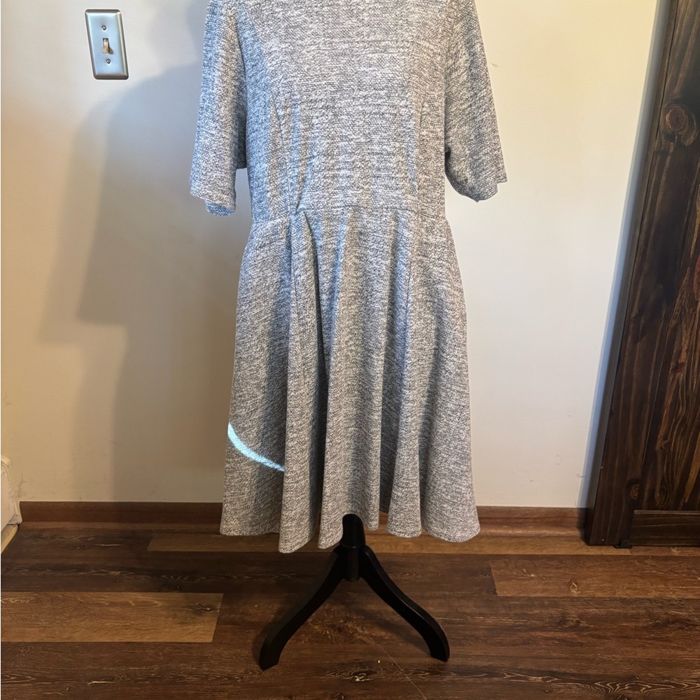 Torrid Heather Gray Midi Dress